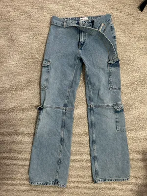 ZARA Cargo Jeans thumbnail 3