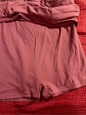 SHEIN Dusty Rose Mini Dress with Pockets thumbnail 5