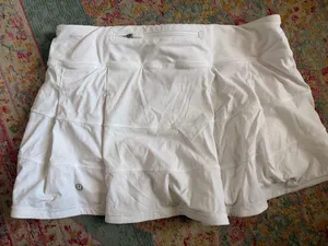 Lululemon Pace Rival Skirt White thumbnail 2