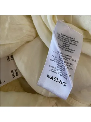 Urban Outfitters UO Courtney Tie Off white Ivory Crème Jumpsuit Large New Lined thumbnail 10
