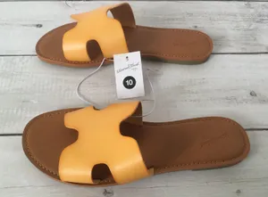 Yellow Sandals, Size 10 thumbnail 2