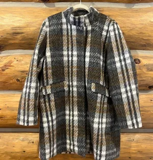 Women’s Faux-Wool Car Coat thumbnail 2