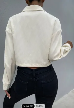 White Button Up thumbnail 3