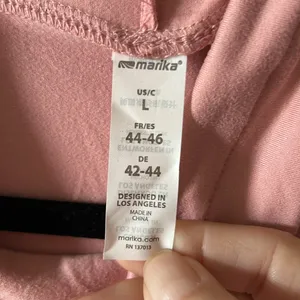 Marika Sport Women’s Pink Cowl Neck Pullover Yoga Long‎ Sleeve Top Size Large NWT thumbnail 8