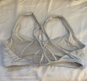 Lululemon Free To Be Zen Bra - Heathered Gray thumbnail 7