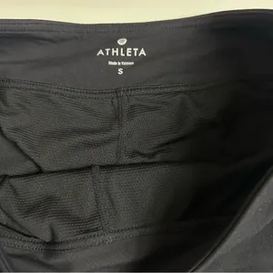 Athleta Classic Black Sweet Sport Athletic Tennis Skort With Pocket Size Small thumbnail 8