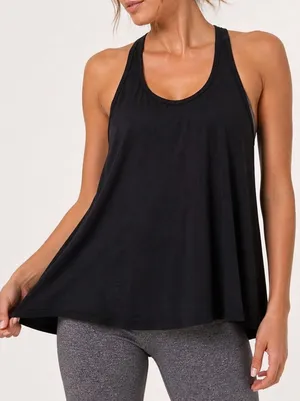 Free People Intimately Navy Blue Racerback Tank Top Women’s Size S thumbnail 1