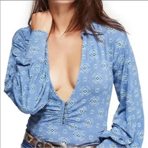 Free people Sydney print top thumbnail 1