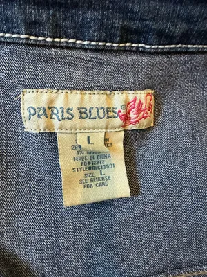 Vintage Paris Blues Denim Jacket thumbnail 4