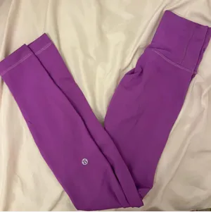 Lululemon Purple Wunder Train Leggings thumbnail 1