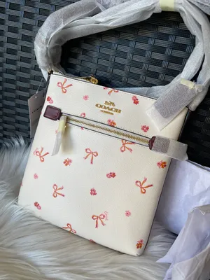 Coach NWT Mini Rowan File Bag With Bow Print CN768 thumbnail 9