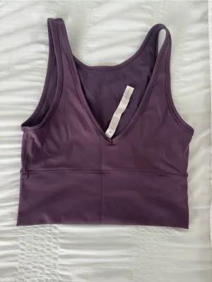 Lululemon Purple Reversible Tank Top thumbnail 2