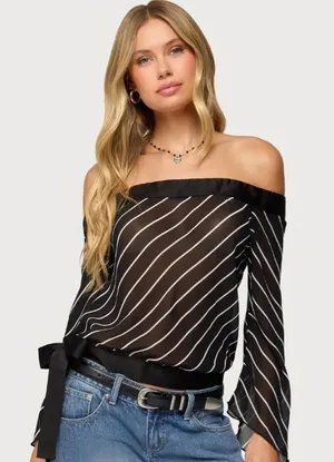 PacSun Striped Top thumbnail 1