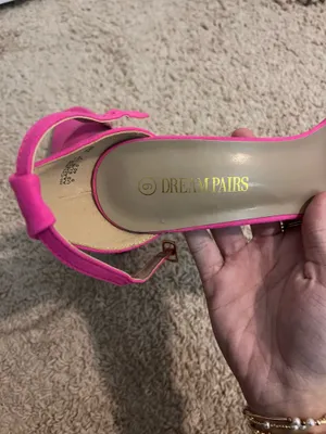 Dream Pairs Women’s Hot Pink Heels Size 9 thumbnail 4