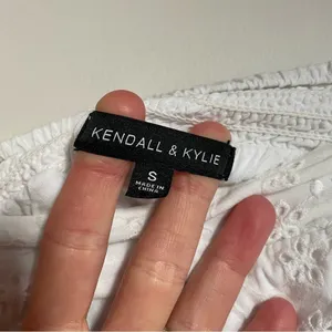Kendall & Kylie White Eyelet‎ Mini Skirt thumbnail 3