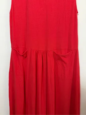 Free People Nikki Midi Dress In Atlas Red thumbnail 3