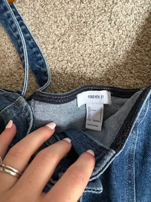 Denim Top Forever 21 thumbnail 4