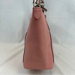Coach F57526 Ava Tote Crossgrain Leather Bag Blush Pink / Silver - NEW w/ DEFECT thumbnail 10