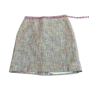LOFT colorful tweed skirt thumbnail 3