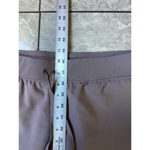 Jaanuu Womens Mauve Gray Scrub Jogger Pants Tapered Cuffs Size S thumbnail 3
