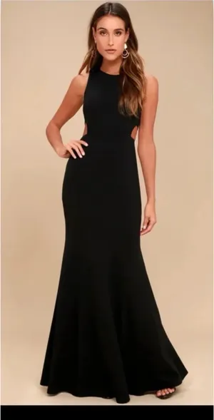 Lulus Black Dress thumbnail 1