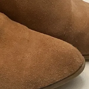 Frye Suede Ankle Boots Cognac Brown Pointed Toe Block Heel Side Zip Booties thumbnail 13