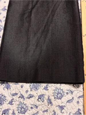 Worthington Petites women’s 10P charcoal Gray Wide Leg Trousers Dress Pants thumbnail 9