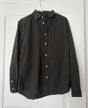 Knox & Lane Gingham Button Down Purple thumbnail 1