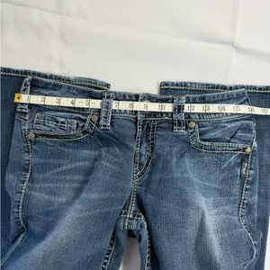 Silver Jeans Blue Straight Leg Denim‎ thumbnail 6