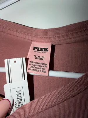 VS Pink Cropped T-Shirt thumbnail 4