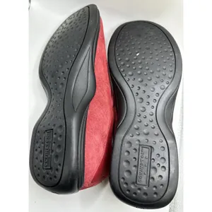Covington Womens Size 7M Red Suede Leather Slip On Shoes Pre Owned‎ thumbnail 9