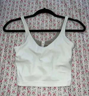 Lululemon Align Tank Top White Size 2 thumbnail 1