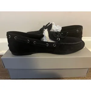 Everlane the Boat Shoe Dark Navy Suede thumbnail 6