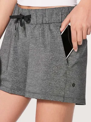 lululemon athletica Heather Gray Drawstring Skort with Pockets thumbnail 2