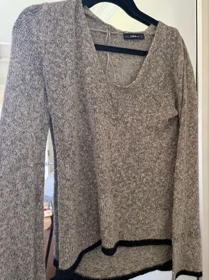 ZARA Knitted Top  thumbnail 1