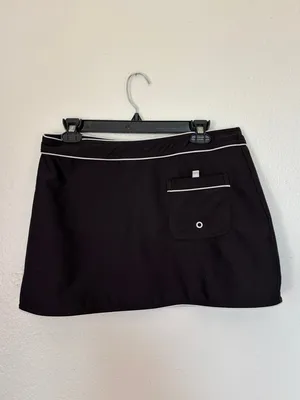 Vintage 90s Y2K Black and White Wrap Skirt thumbnail 3