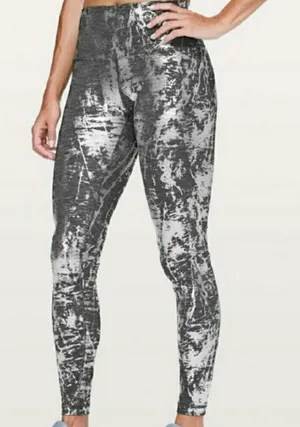 Lululemon Wunder Under High Rise Crinkle High Shine Foil Legging thumbnail 1