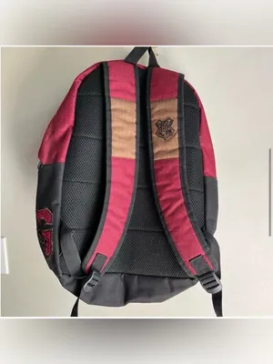 Gryffindor Harry Potter Color Block Backpack Red School Travel thumbnail 5
