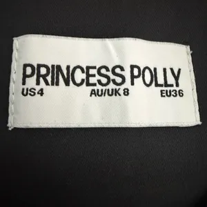 Princess Polly Cartwright Mini‎ Skirt Black Pleated Buckle Y2K Preppy XS US 4 thumbnail 8
