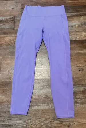Vuori Purple Leggings With Pockets thumbnail 1