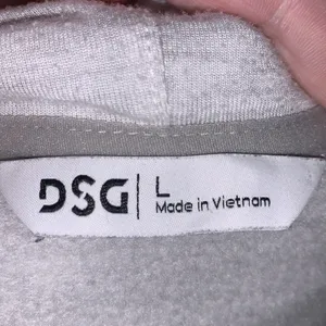 DSG light grey full zip up hooded sweatshirt thumbnail 7