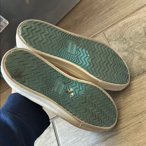 Toms Tan Suede Slip-On Flats thumbnail 8