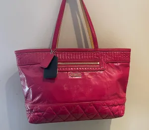 Coach Pink Bag thumbnail 1