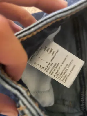 American Eagle Super hi-rise Dark Wash Jeggings thumbnail 4