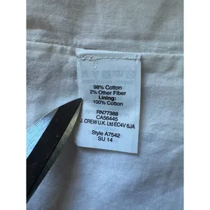 J.Crew Pintuck mini dress in cotton poplin White 6 thumbnail 5