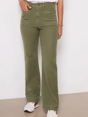 Faherty Stretch Terry Patch Pocket Pant Sz 26 thumbnail 7