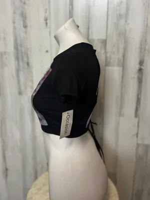 Crop Top Black thumbnail 2