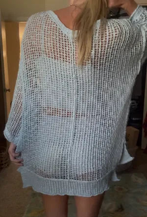 Amazing Lace Crochet Cover Up thumbnail 6