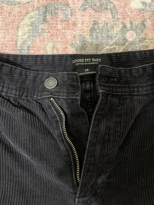 Cotton On Black Corduroy Pants thumbnail 2