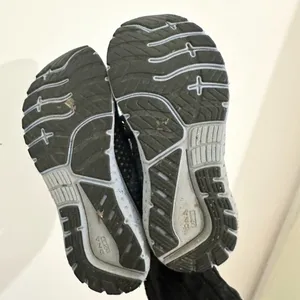 Brooks Glycerin 18 Running Shoes, Grey/Blue, Women's 6.5 running workout thumbnail 7